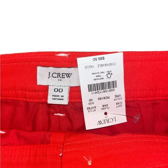 J. Crew Factory Women's Pencil Skirt in Bright Red - Picture 8 of 11